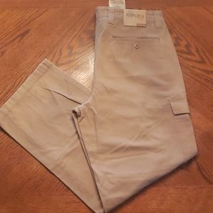 Replica industry  kaki cargo pants size 34w 29l